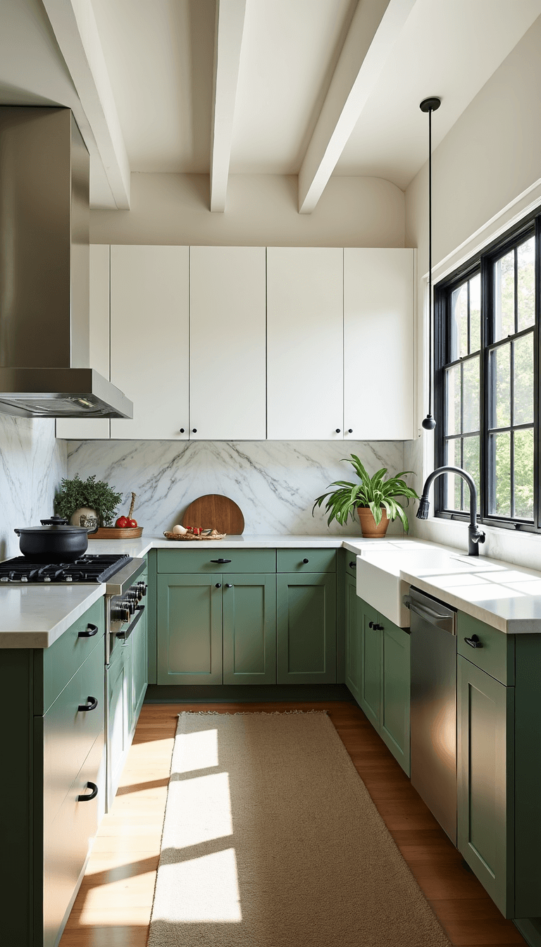 Creating a Stunning Nordic Kitchen: Your Ultimate Design Guide 5050bright Airy Modern Sage Kitchen