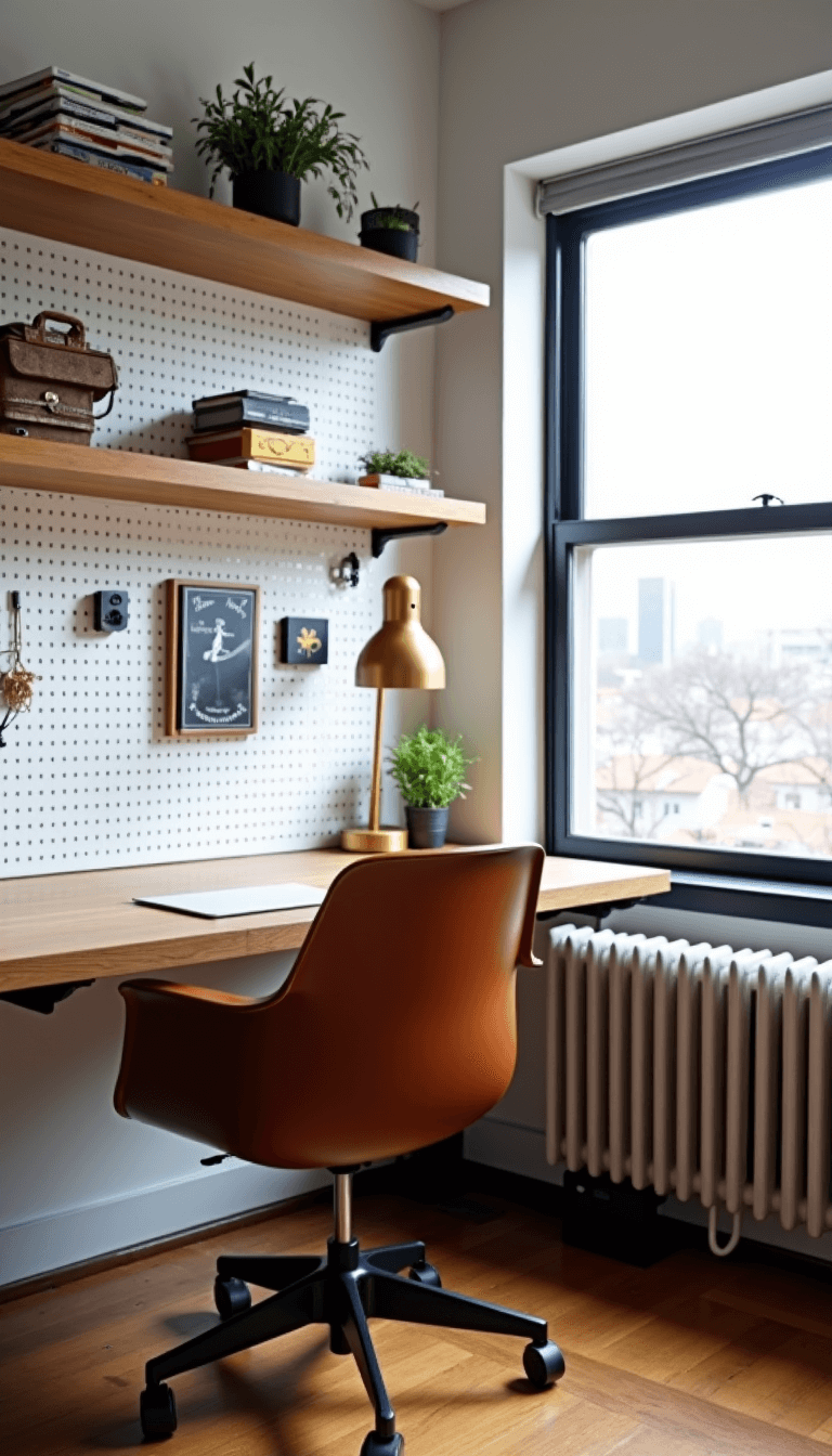 5333modern Office Floating Desk Window