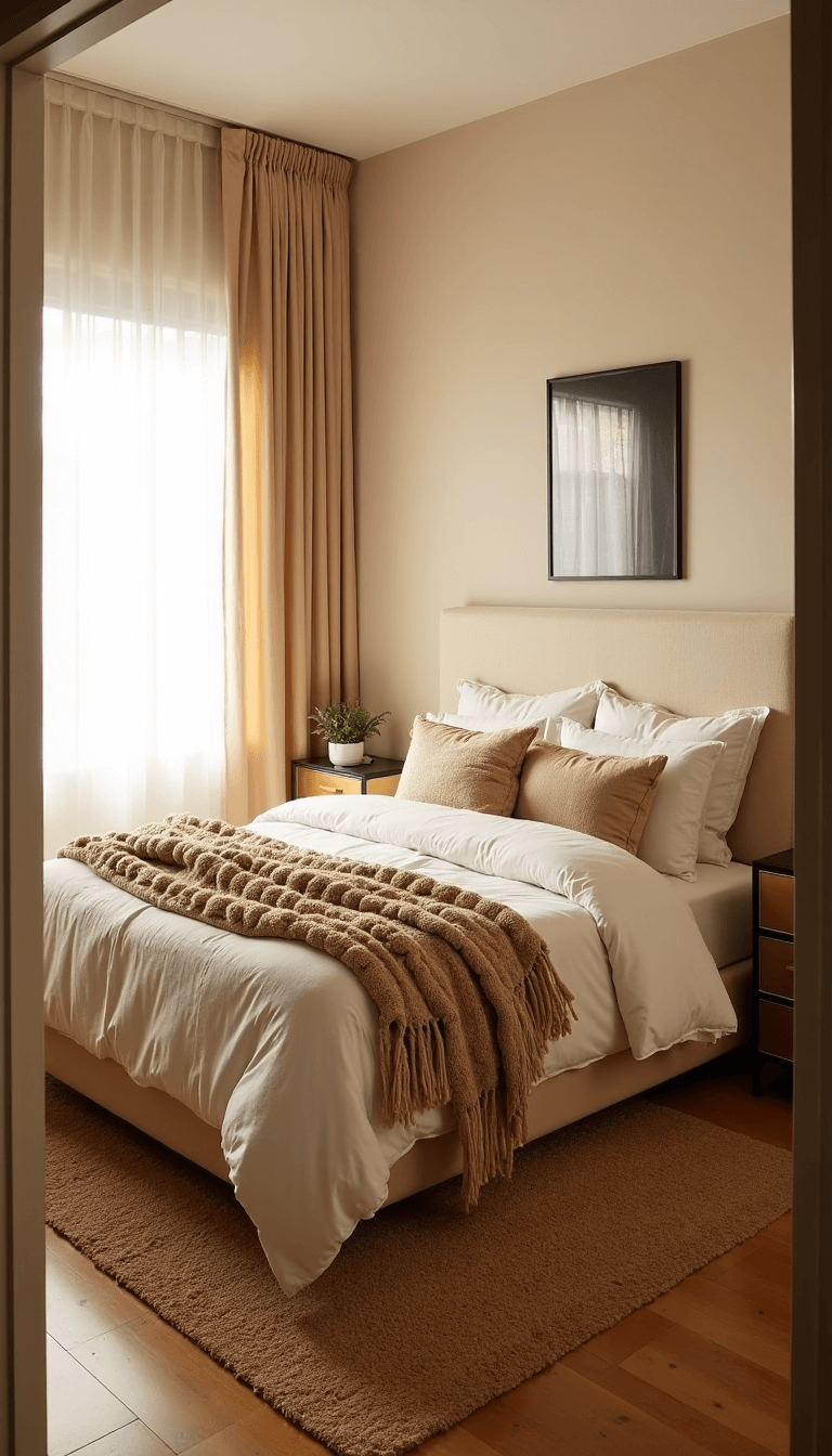 5360beige Bedroom Golden Hour