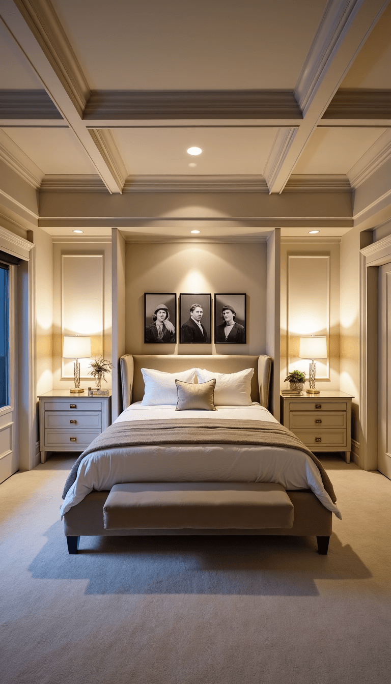 5366transitional Beige Bedroom Dusk Cove Lighting