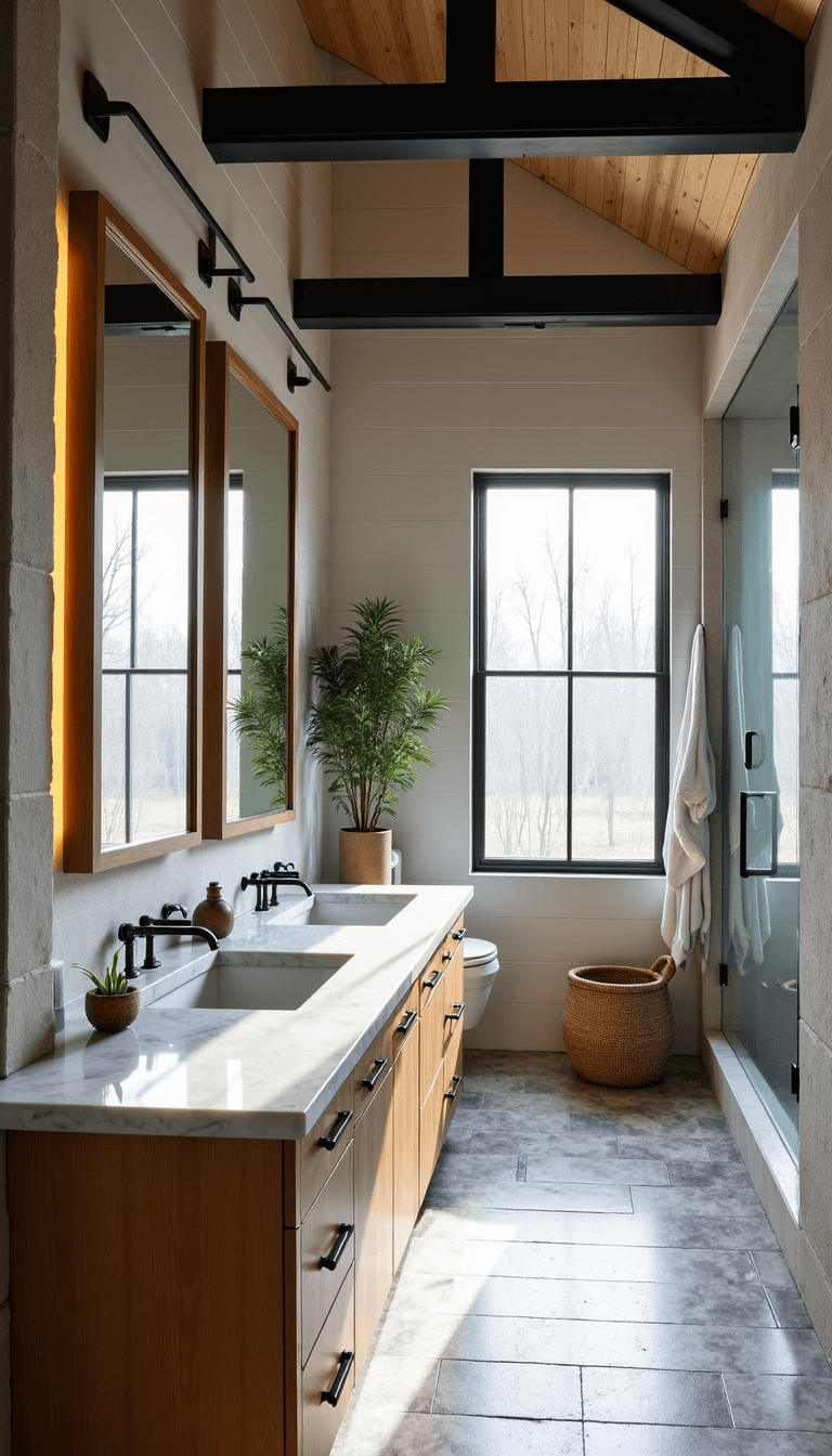 5390luxury Barndo Master Bath Morning