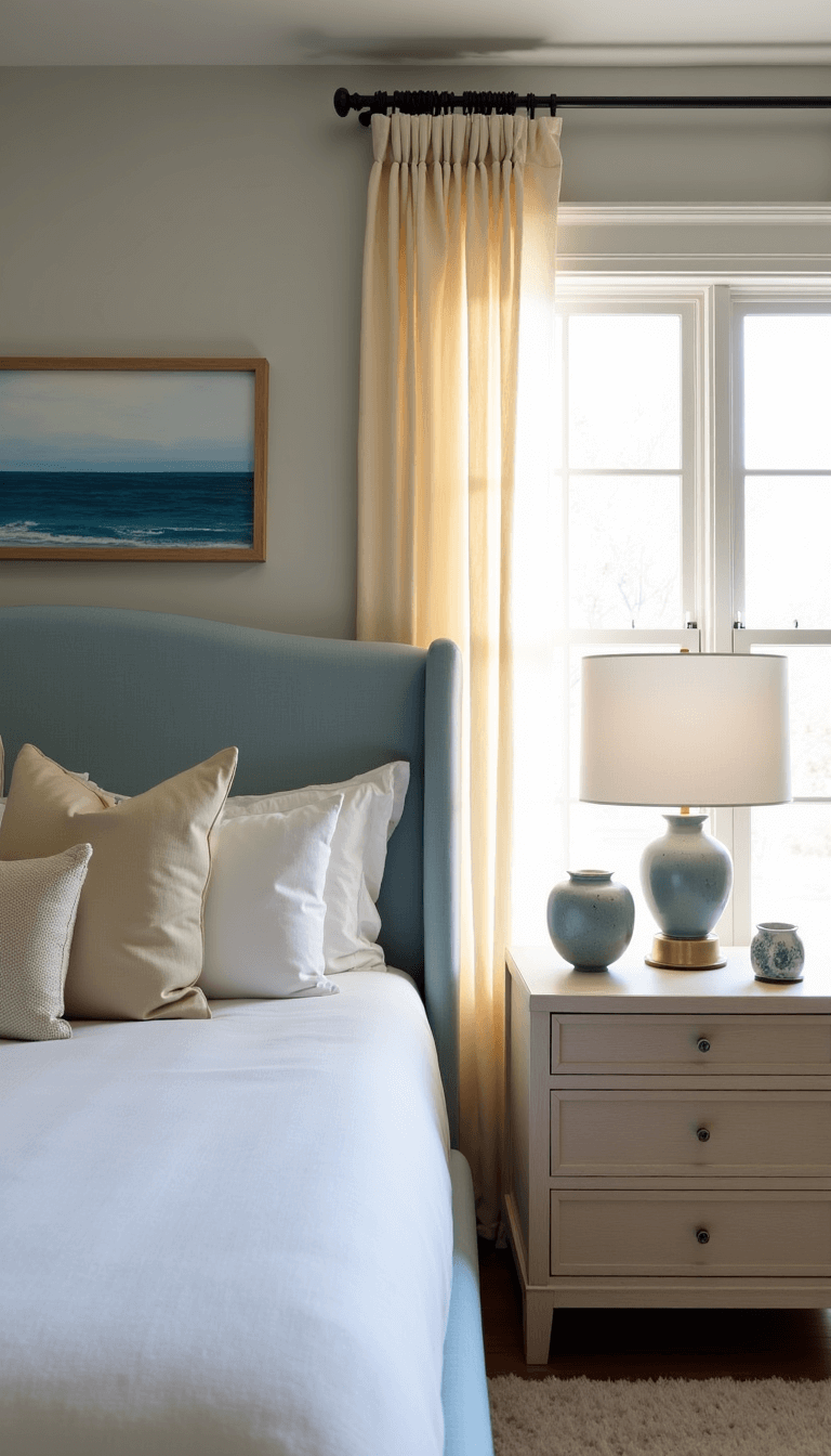 5394coastal Bedroom Golden Light