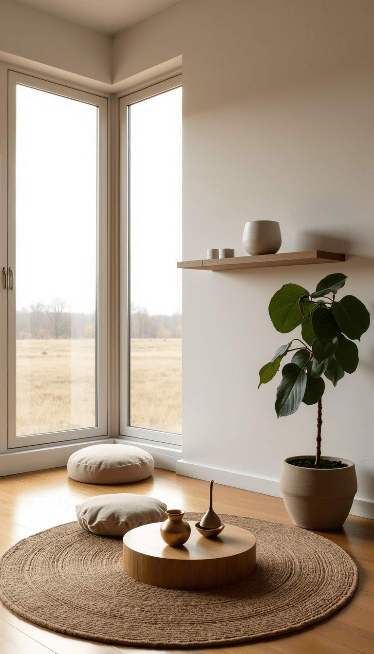 5408nordic Sunrise Meditation Corner