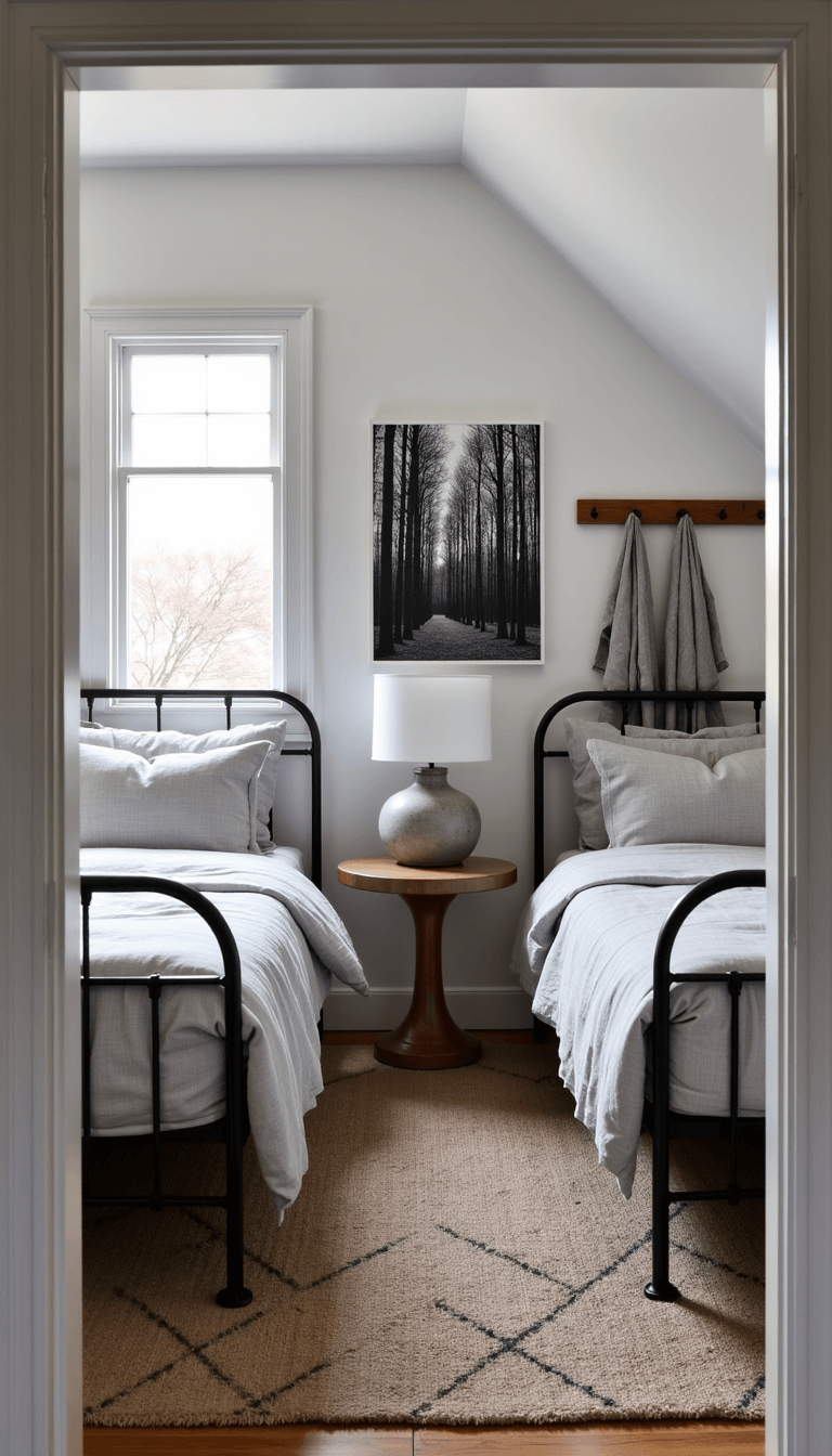 5410nordic Twin Room Dusk