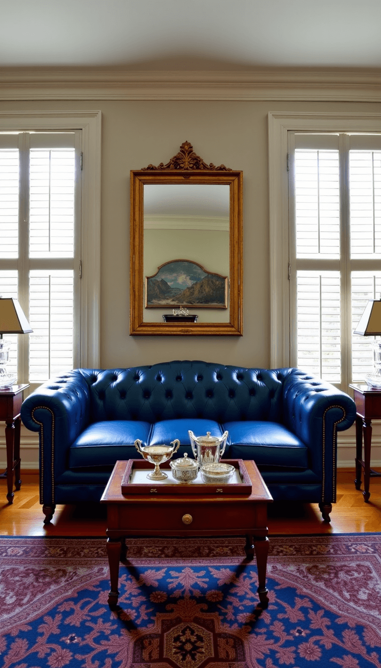 5423formal Traditional Living Chesterfield