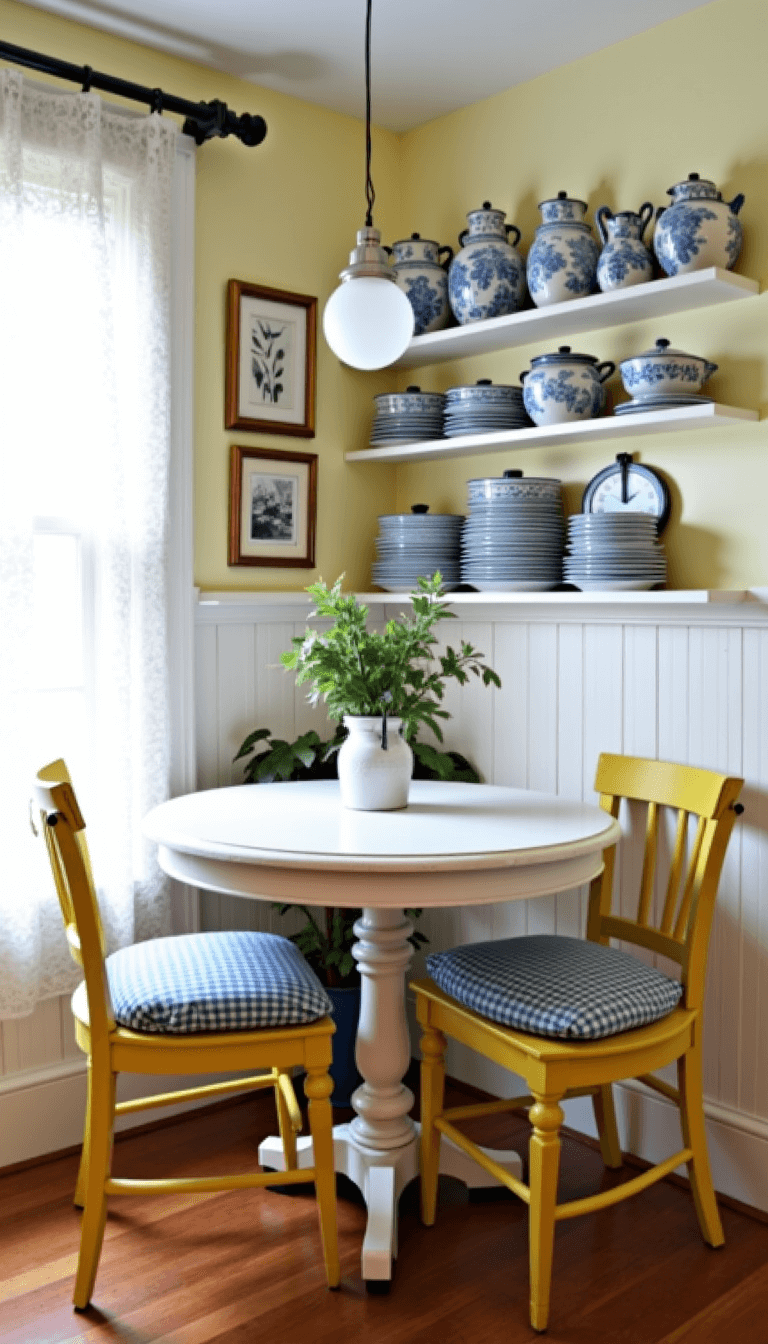 5432farmhouse Breakfast Corner Nook Vintage