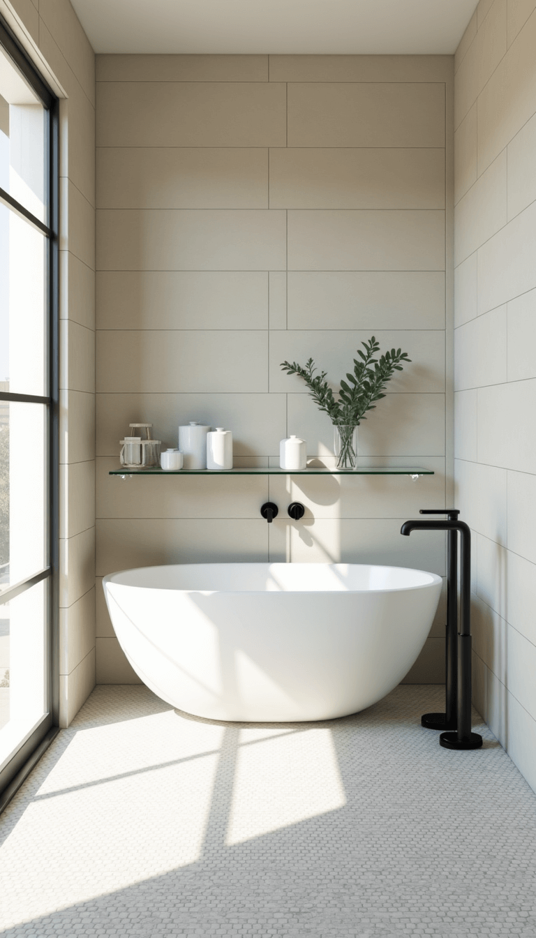 5465modern Corner Bath Budget Remodel