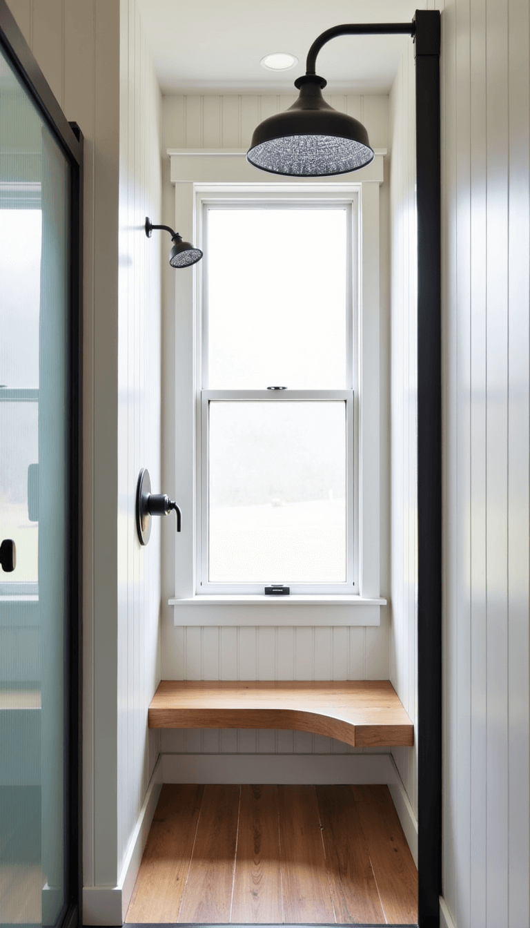 5468modern Farmhouse Shower Alcove Design