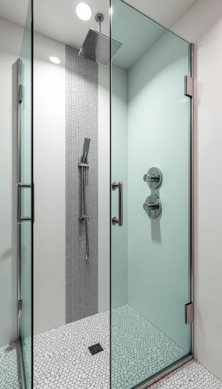 5469compact Neoangle Shower Geometric Tiles