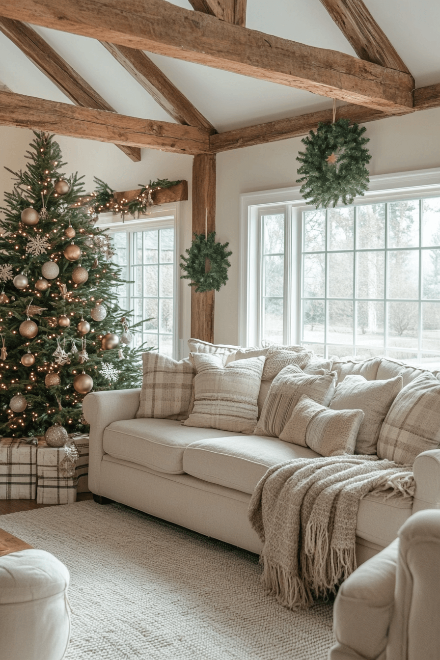 14 Farmhouse Noel Living Warmth