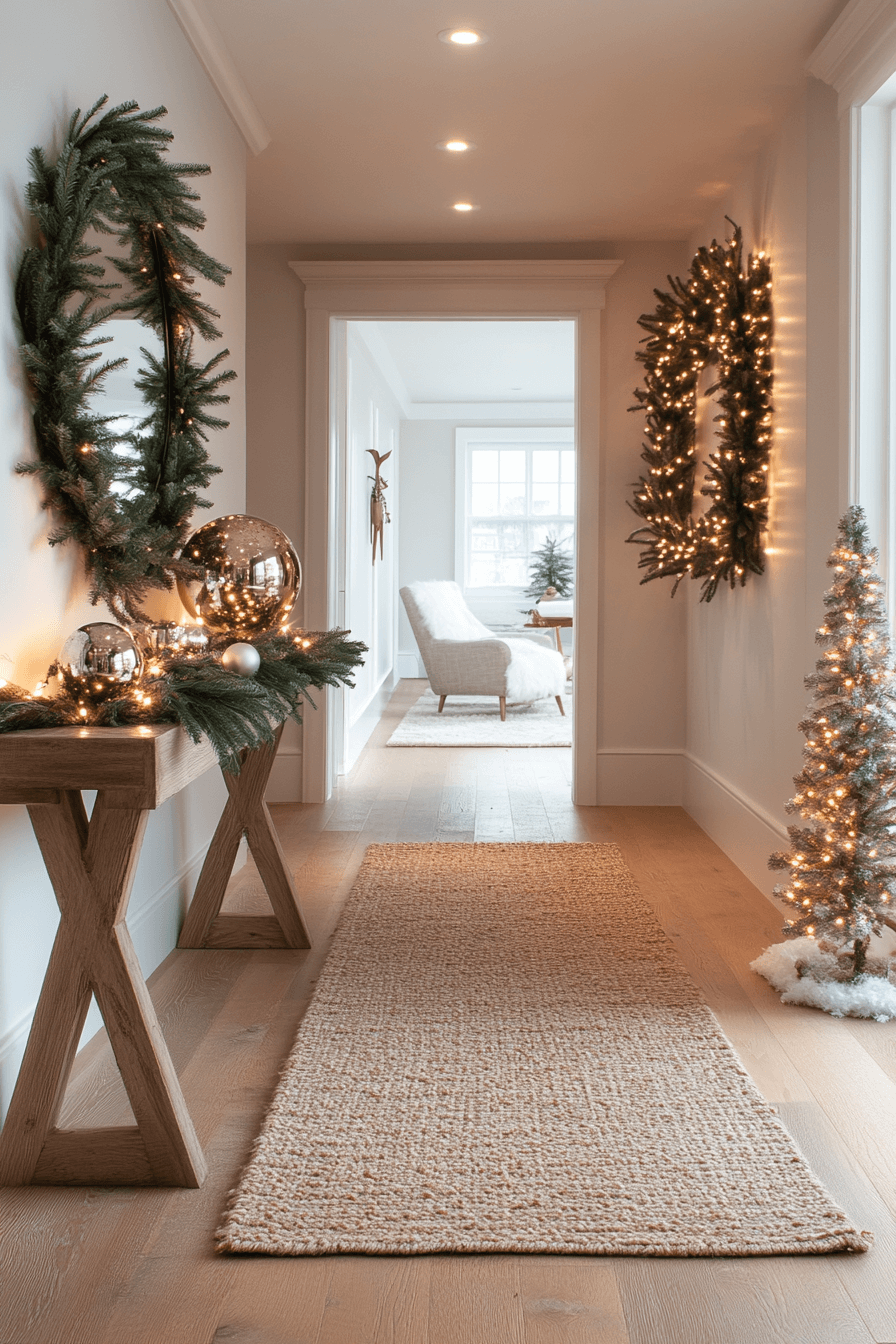 15 Hallway Of Holiday Light