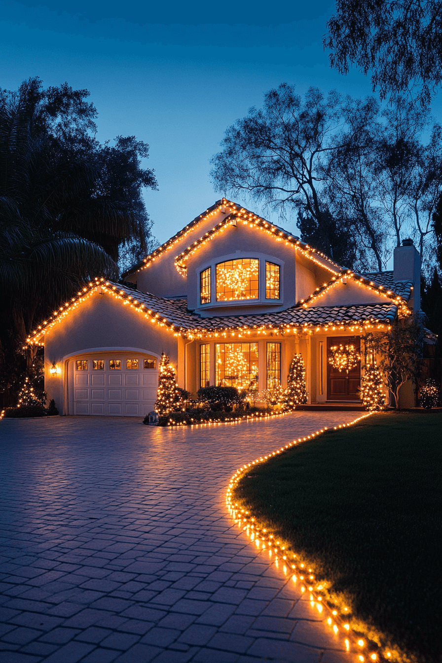 16 Roofline Holiday Sparkle Show