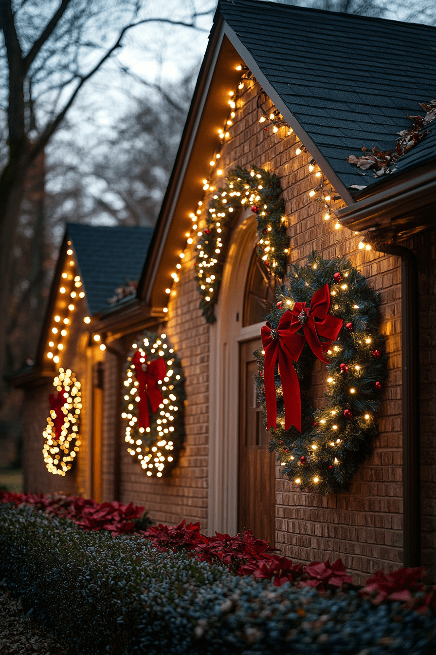 18 Wreath Wall Festive Charm