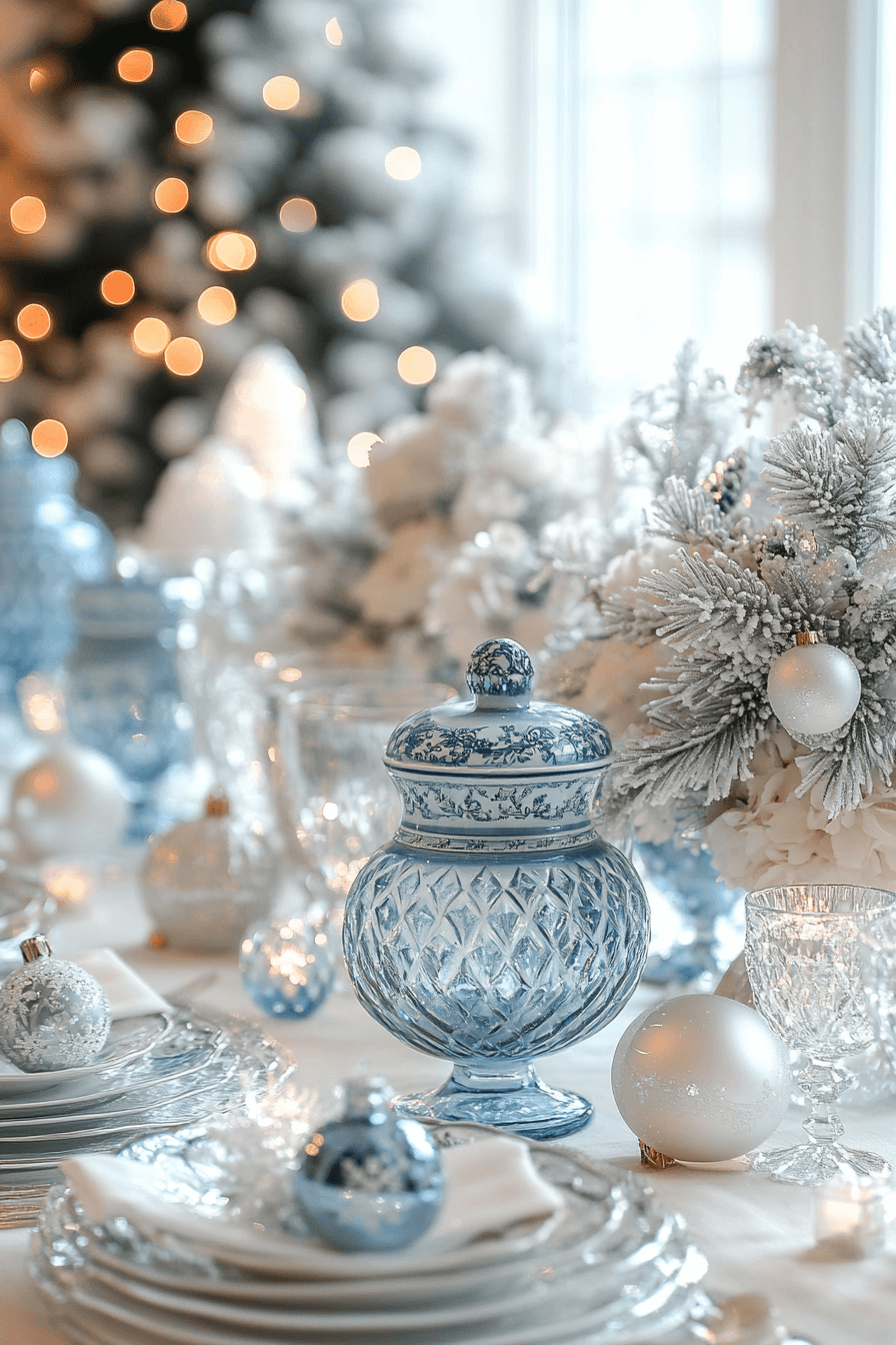 19 Serene Snowy Dining Glow