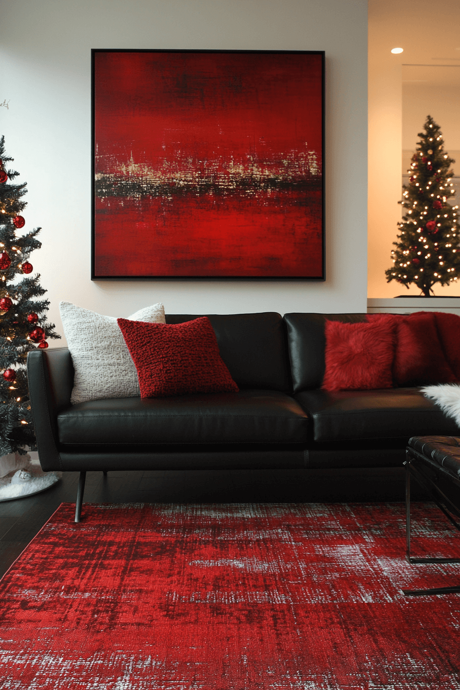 29 Christmas Decorating Ideas That Capture the Magic of Christmas 19 Stylish Lounge Holiday Refresh