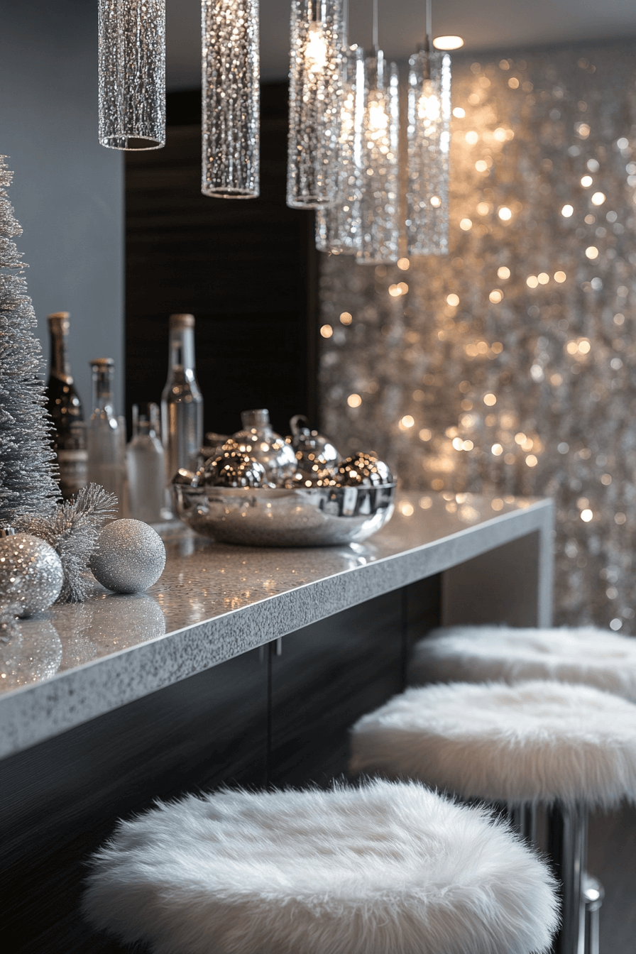 20 Chic Holiday Bar Corner