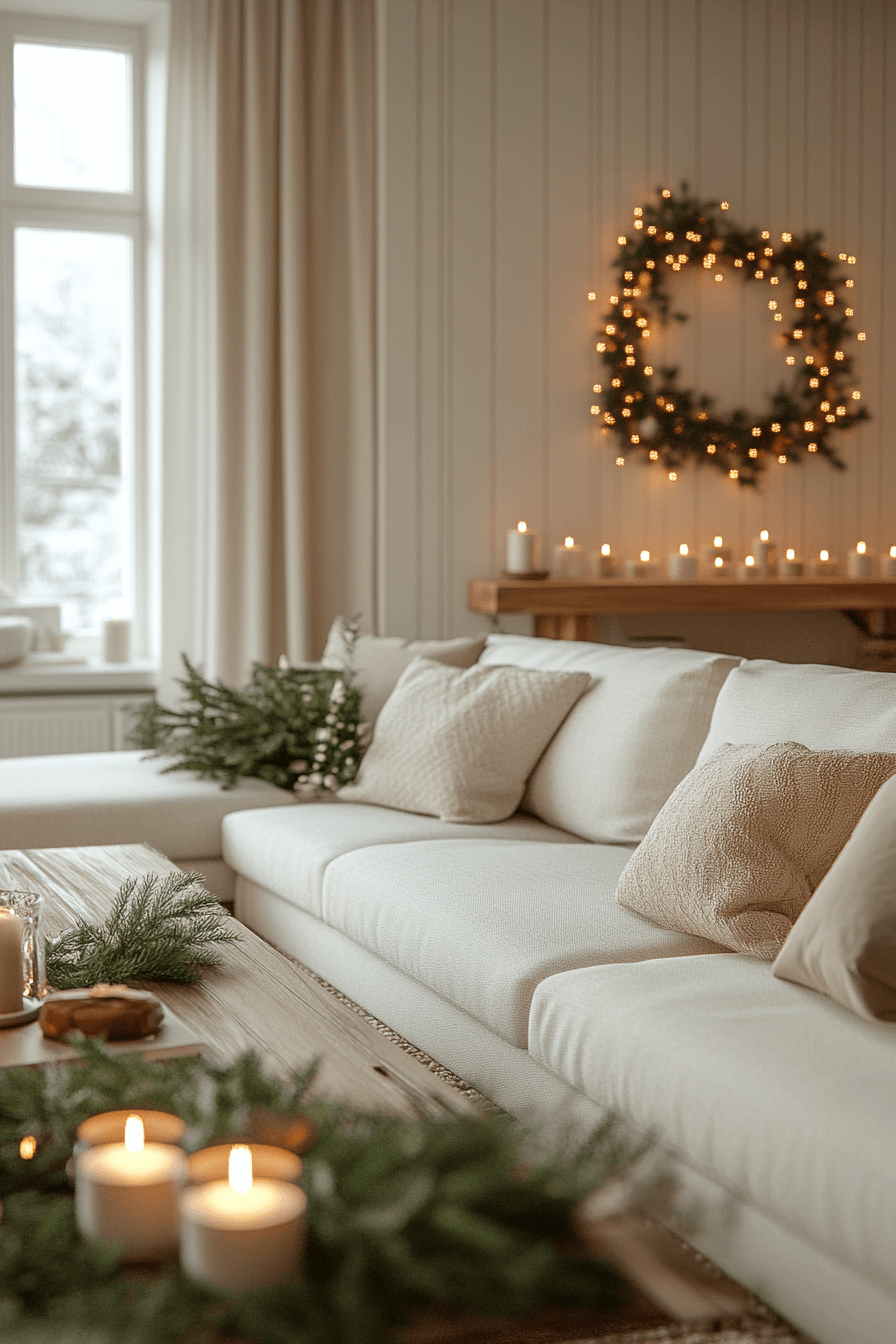 21 Minimal Greenery Holiday Glow