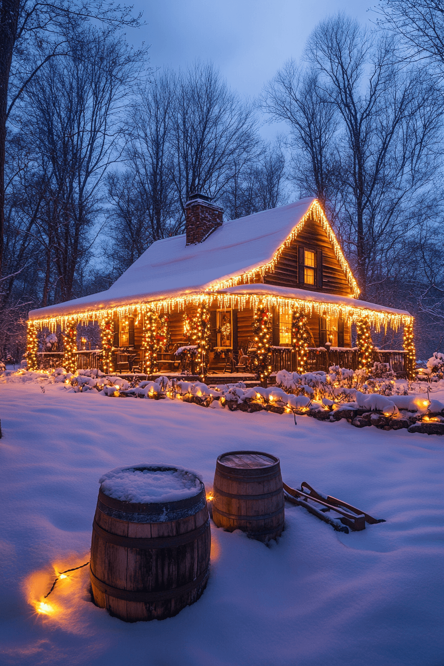 21 Twinkling Country Holiday Lights