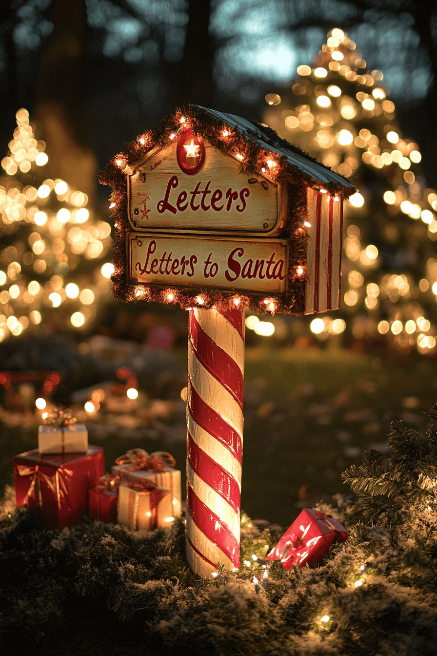 22 North Pole Mailbox Whimsy