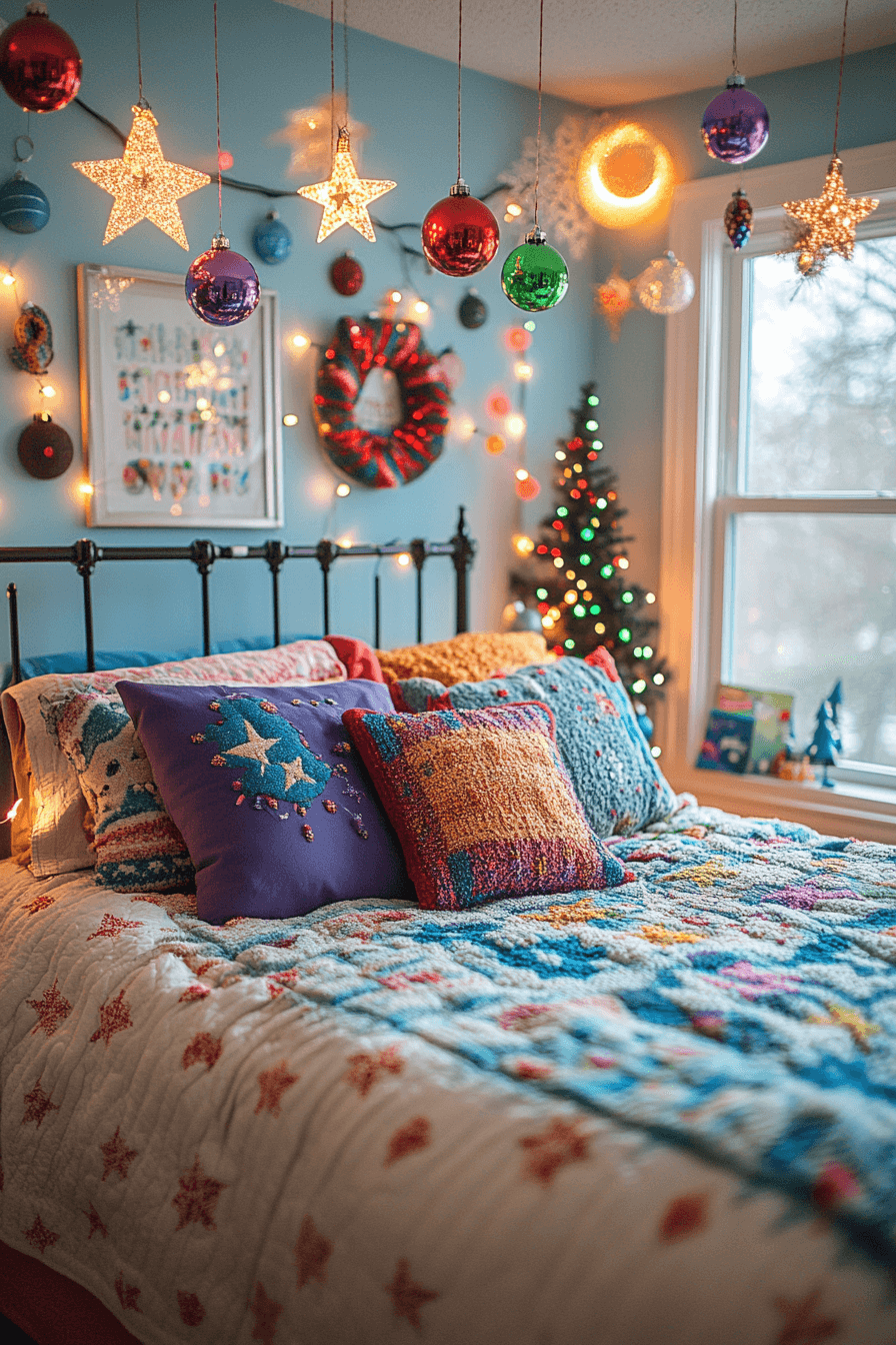 29 Christmas Decorating Ideas That Capture the Magic of Christmas 24 Teen Room Holiday Expression