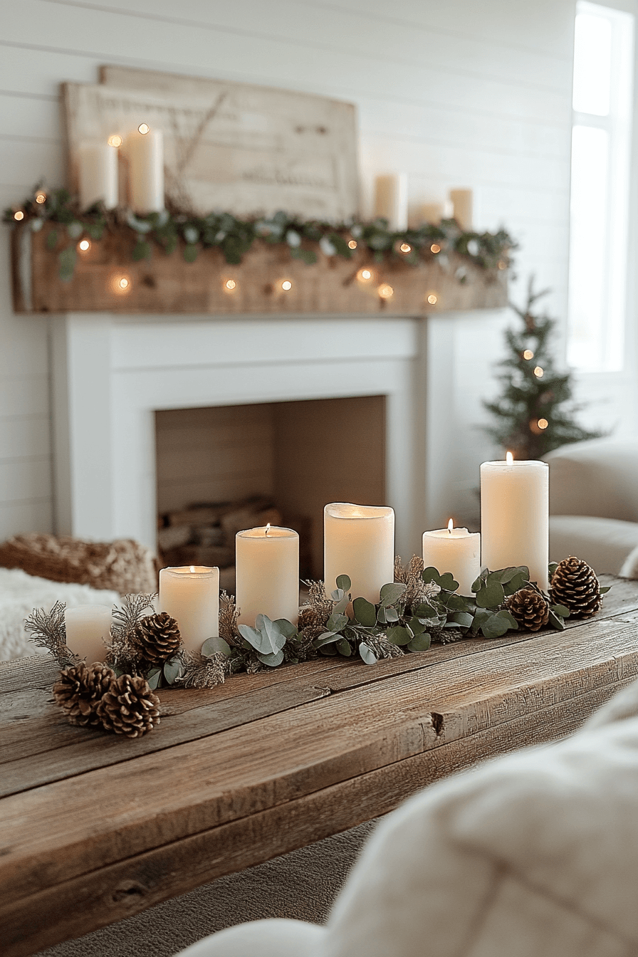 27 Rustic Garland Holiday Joy