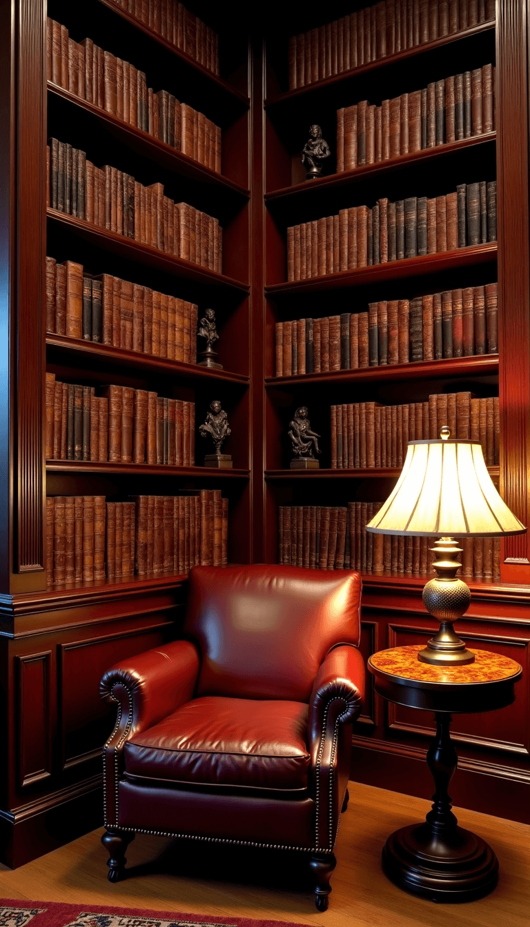5614cozy Library Reading Nook