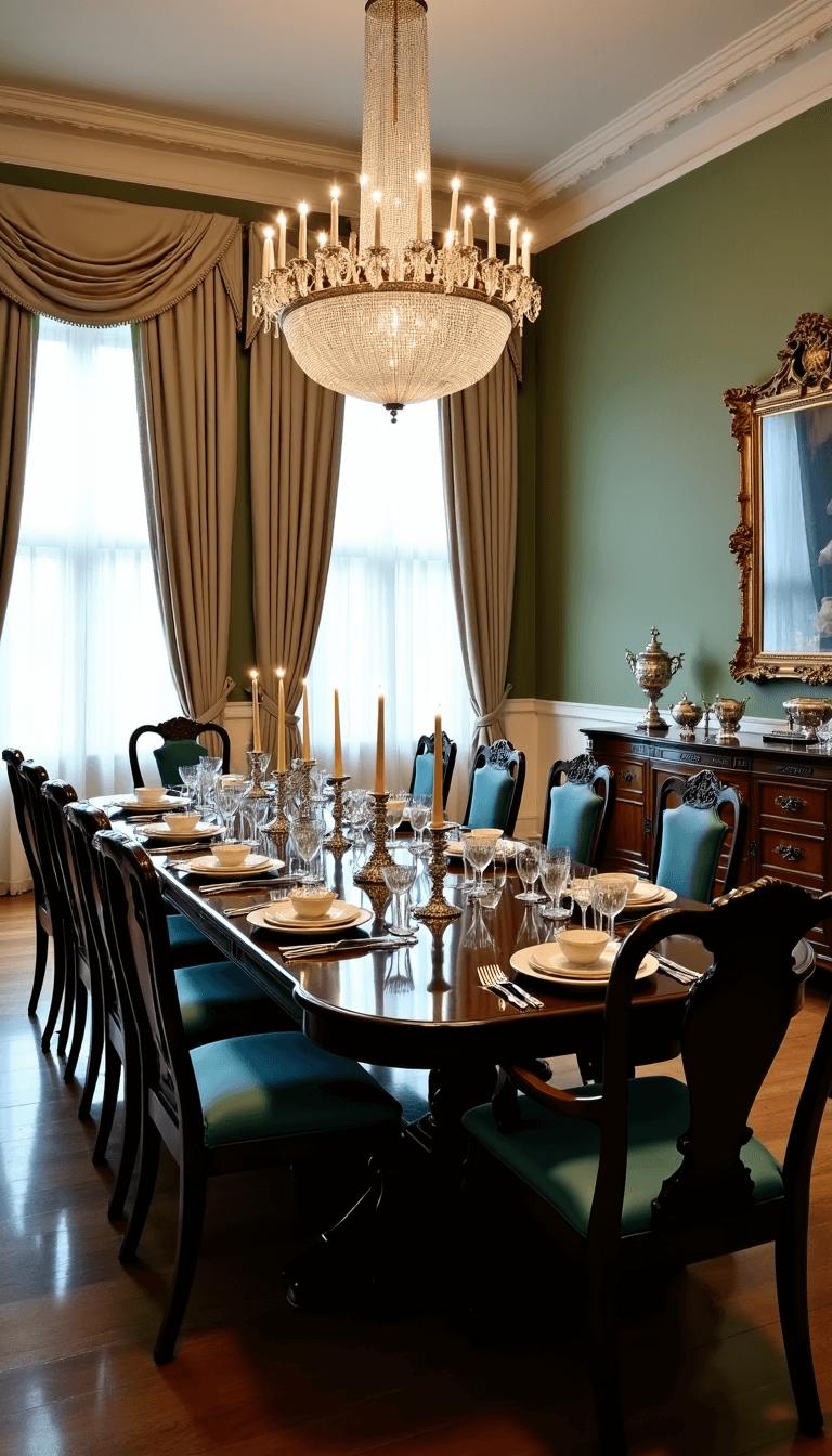 5615elegant Twilight Dining Room