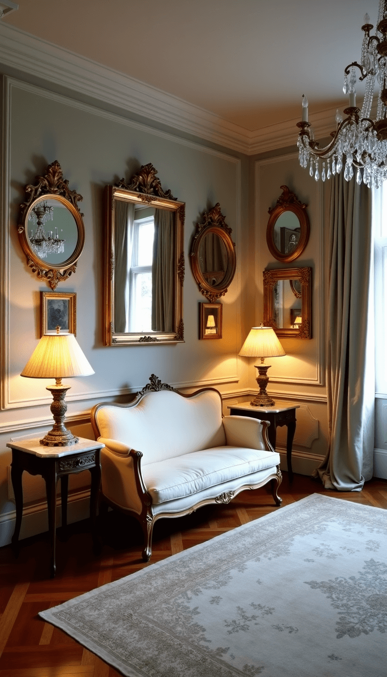 5618antique Mirror Room Dusk