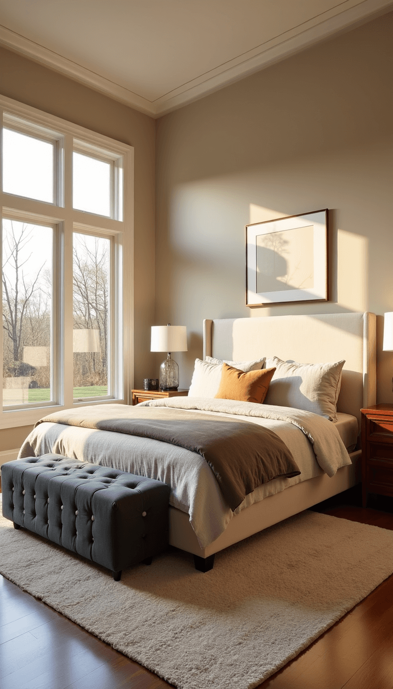 5623serene Master Bedroom Golden Light
