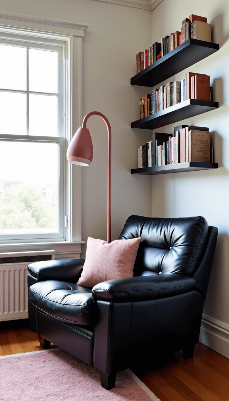 5636minimal Reading Corner Sunlit