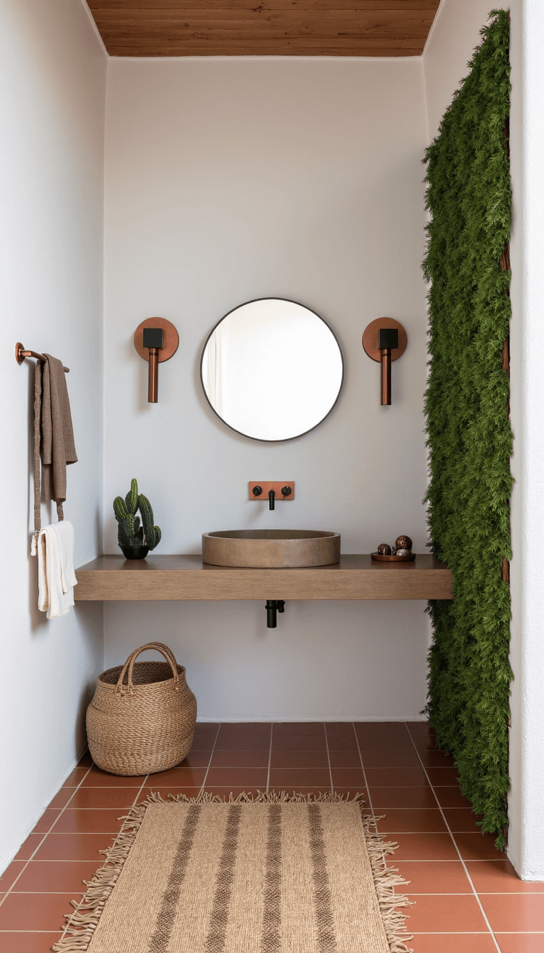 5651desert Modern Bathroom Vanity View