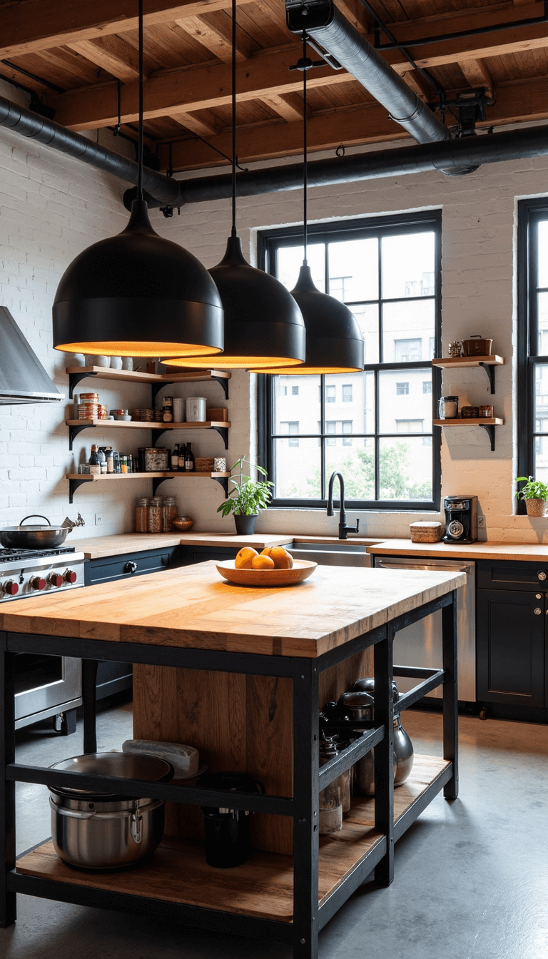 5661industrial Loft Kitchen Conversion