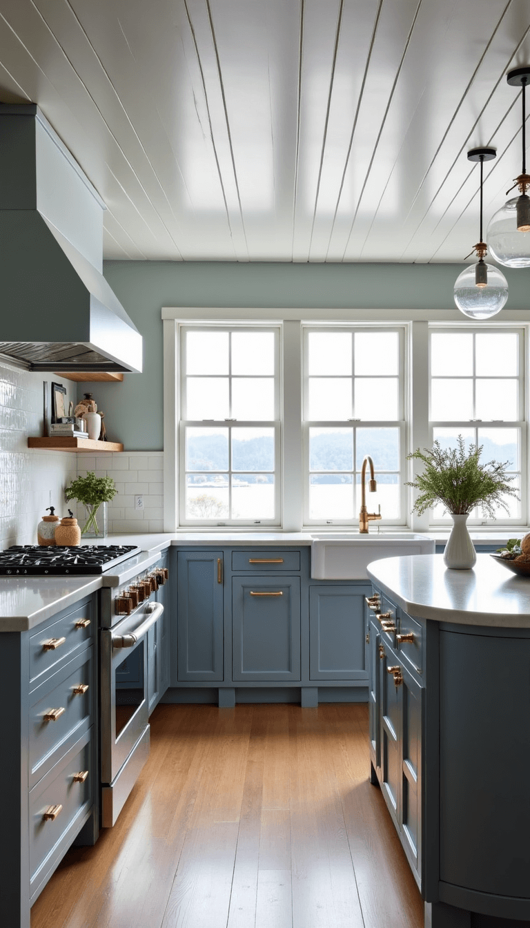 5667coastal Kitchen Morning Light Beadboard