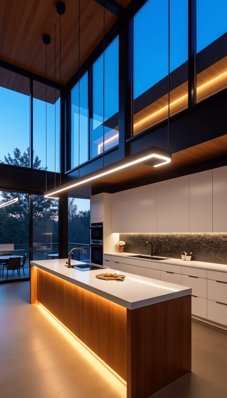 5669twilight Modern Kitchen Lighting