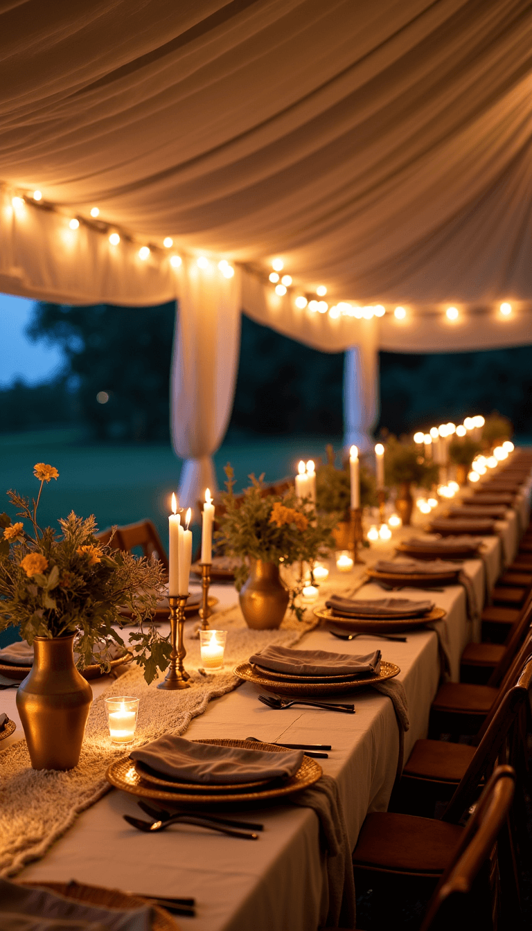 Boho Wedding Decor: Your Ultimate Guide to Creating a Dreamy, Eclectic Celebration 5701intimate Vintage Pavilion Tablescape