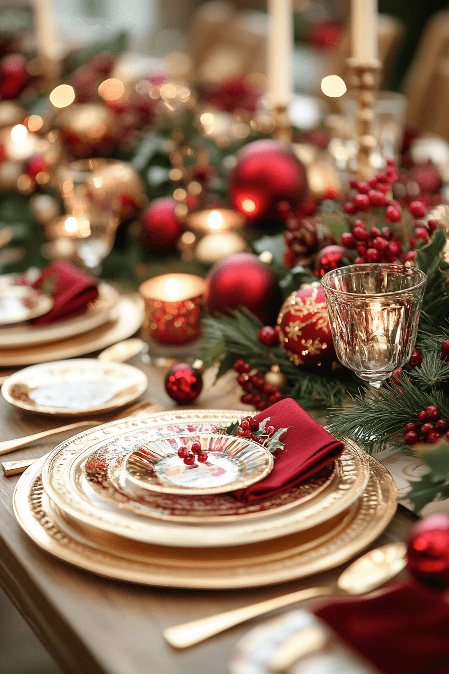 6 Crimson And Gold Radiance