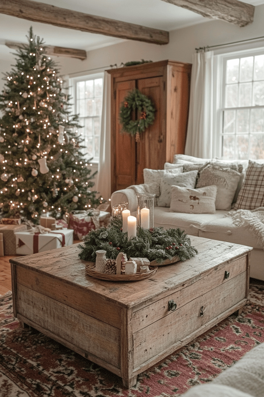 7 Family Room Country Christmas