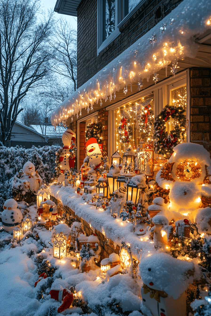 29 Christmas Decorating Ideas That Capture the Magic of Christmas 7 Window Glow Holiday Showcase