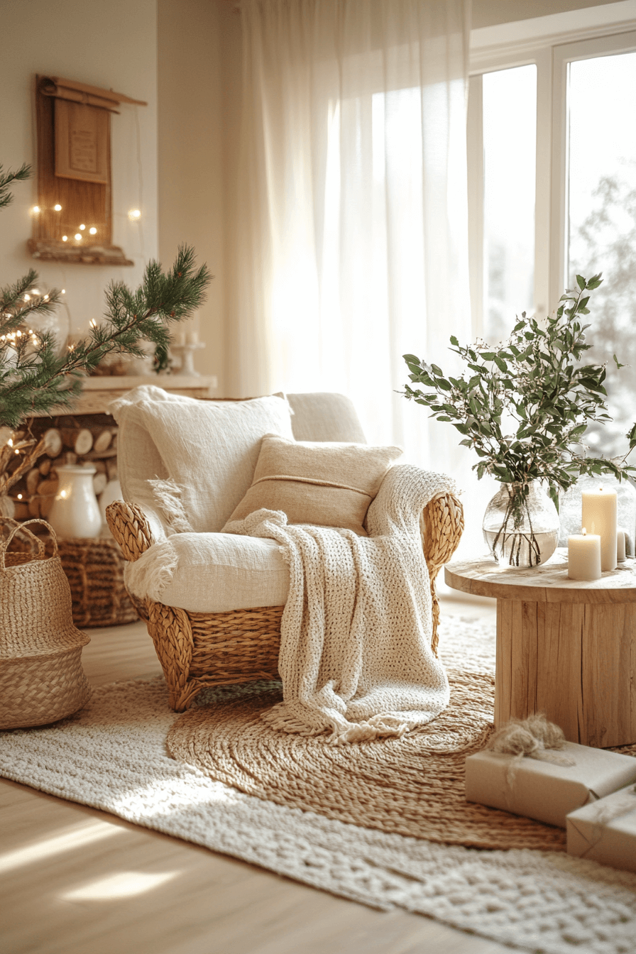 8 Organic Textured Holiday Glow