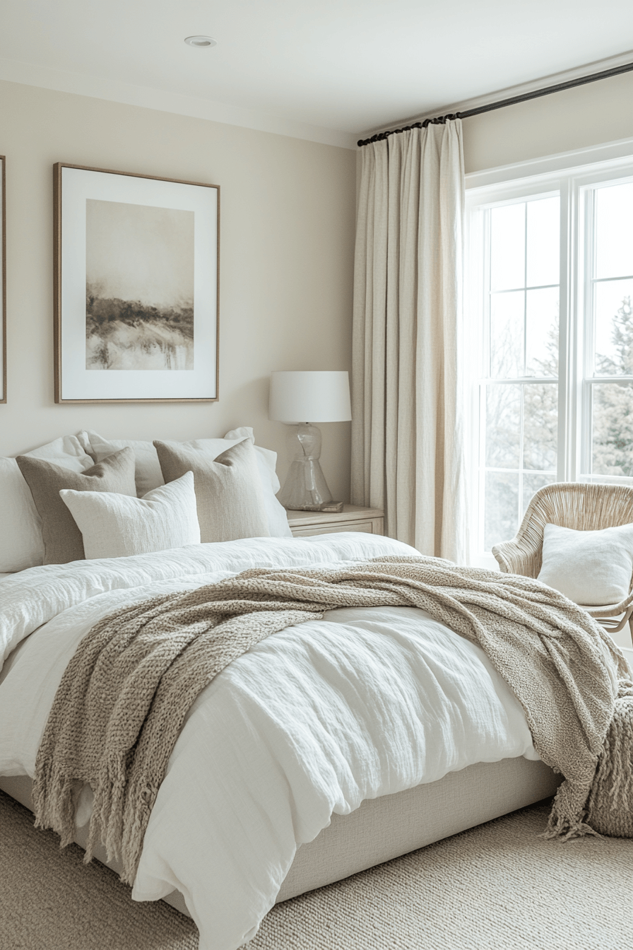 25 Guest Room Ideas That Will Impress Your Visitors 1 Calm Modern Guest Room Escape