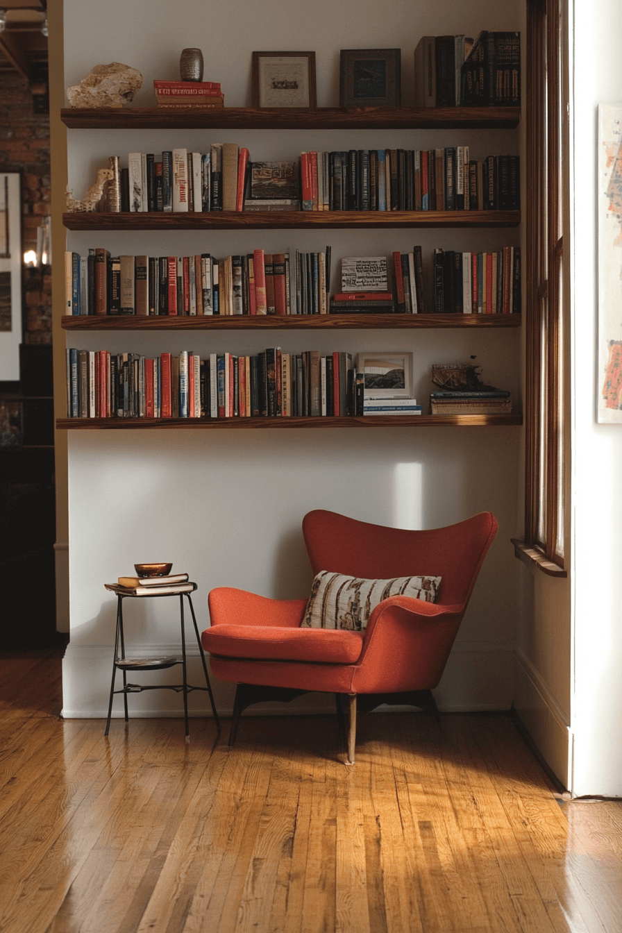 25 Bookshelf Ideas to Showcase Your Favorite Reads and Decor 1 Floating Shelf Dream Design