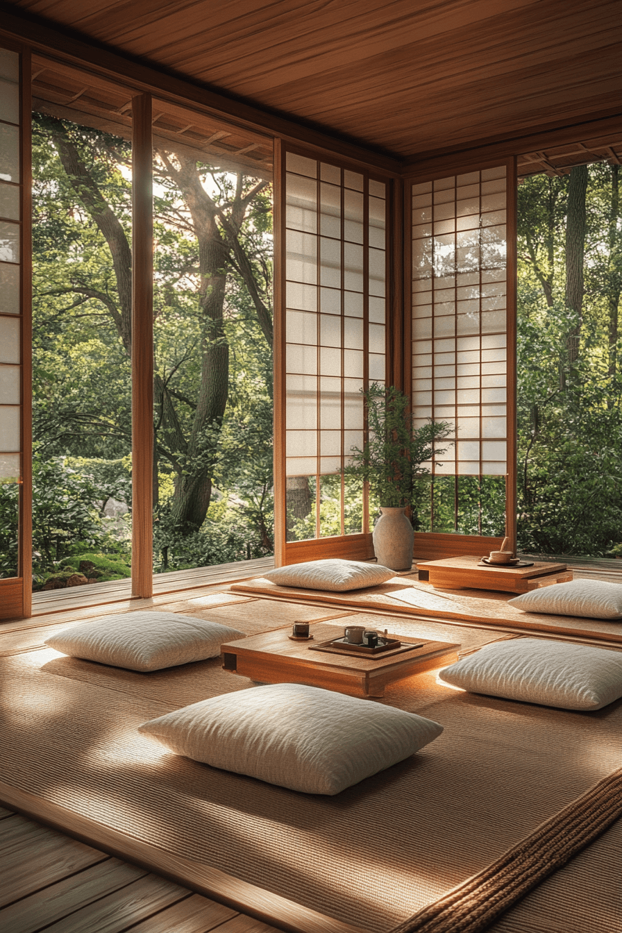 25 Scandinavian Japanese Interior Ideas to Inspire Your Home 10 Airy Porch Escape