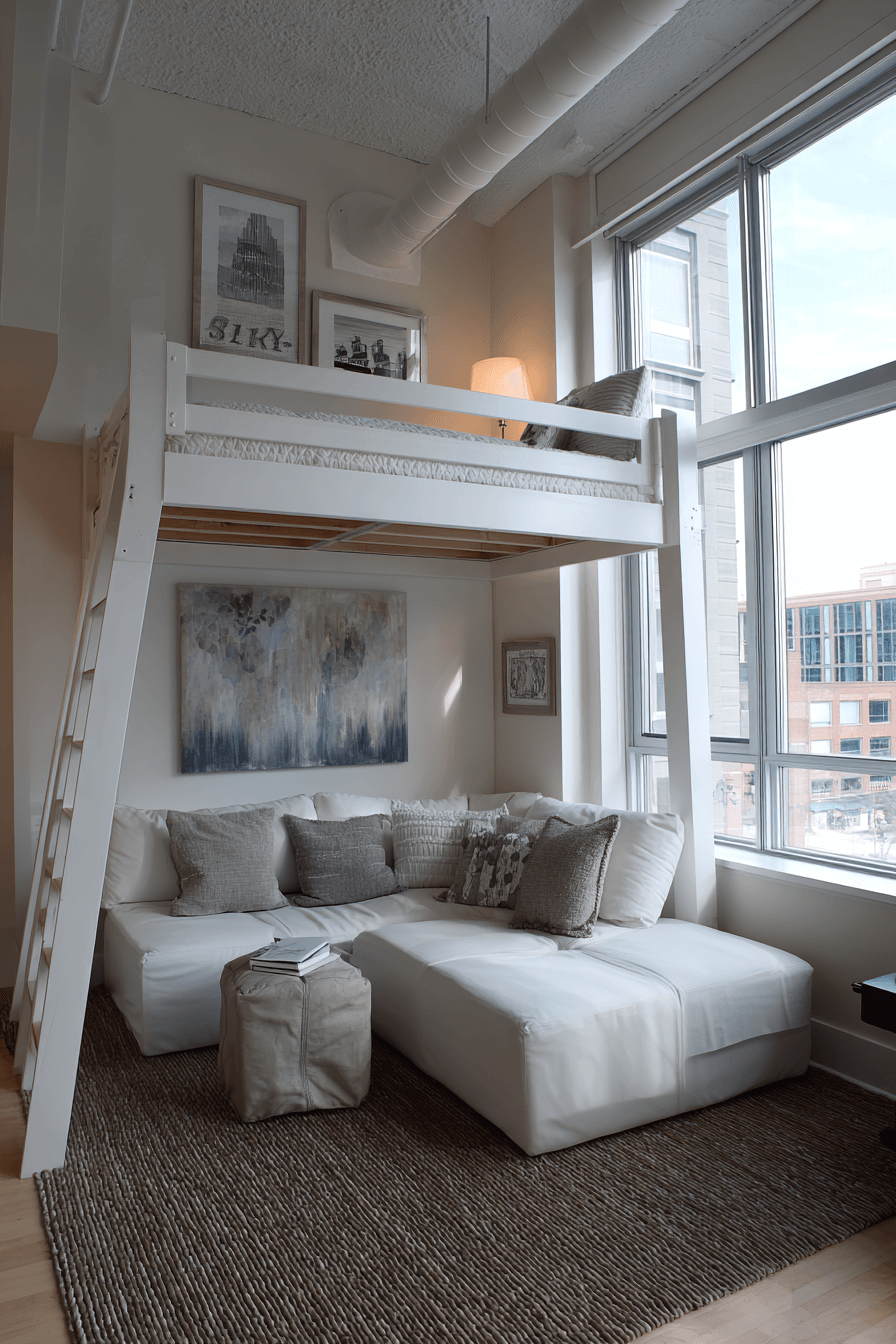 25 Loft Beds for Small Rooms That Make the Most of Every Inch 11 High Rise Sleep Station