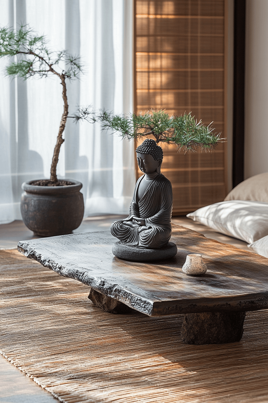 25 Coffee Table Decor Ideas to Refresh Your Living Room 11 Zen Coffee Table Calm