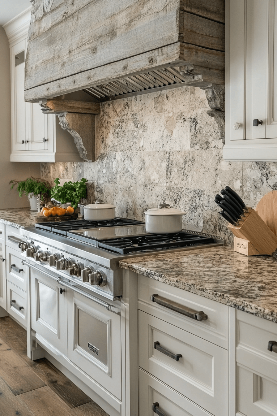 25 Backsplash Kitchen Ideas for a Bold and Beautiful Design 12 Natural Stone Texture