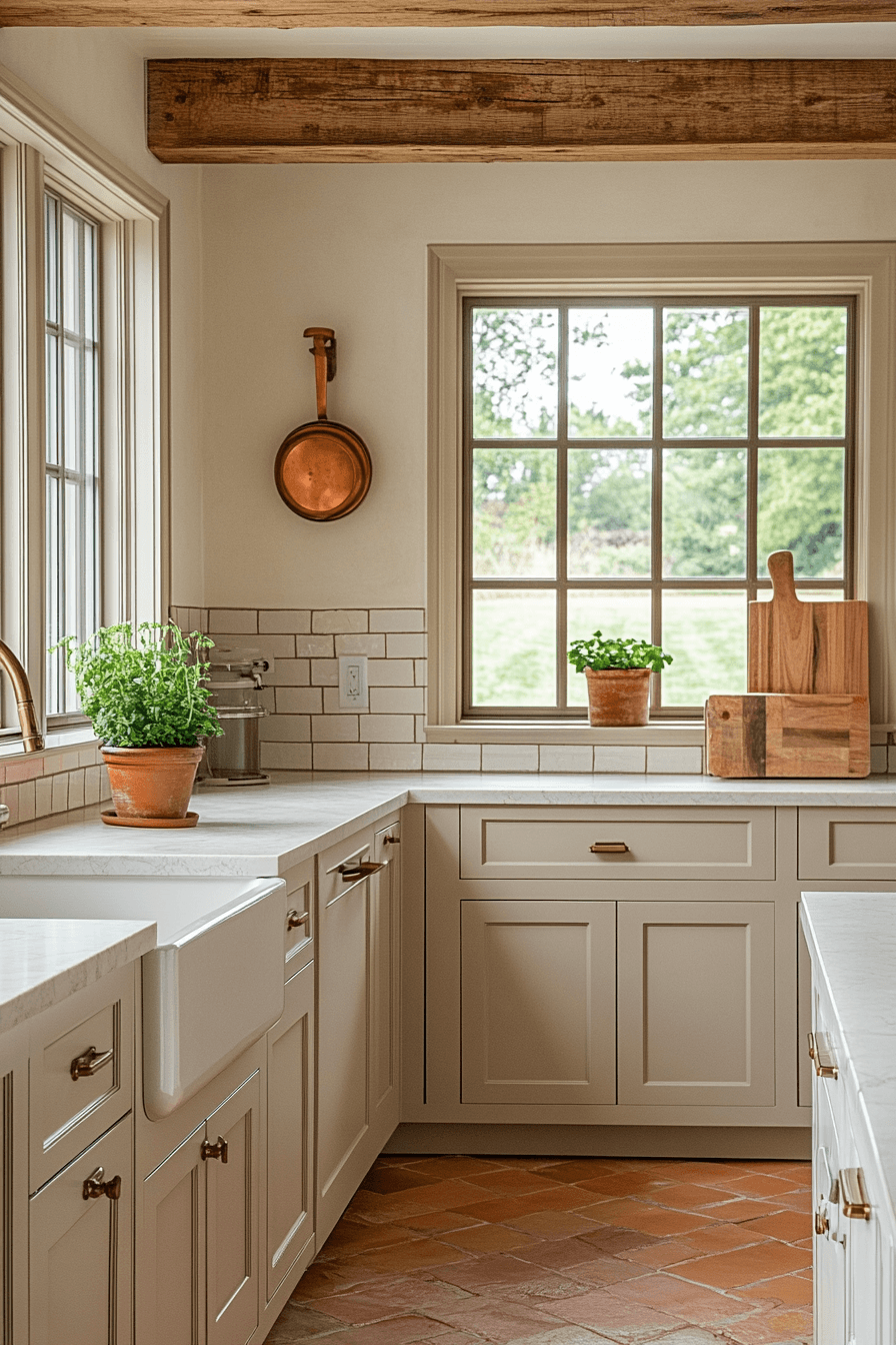 25 Neutral Kitchen Cabinets to Create a Calming Cooking Space 12 Toasted Almond Comfort