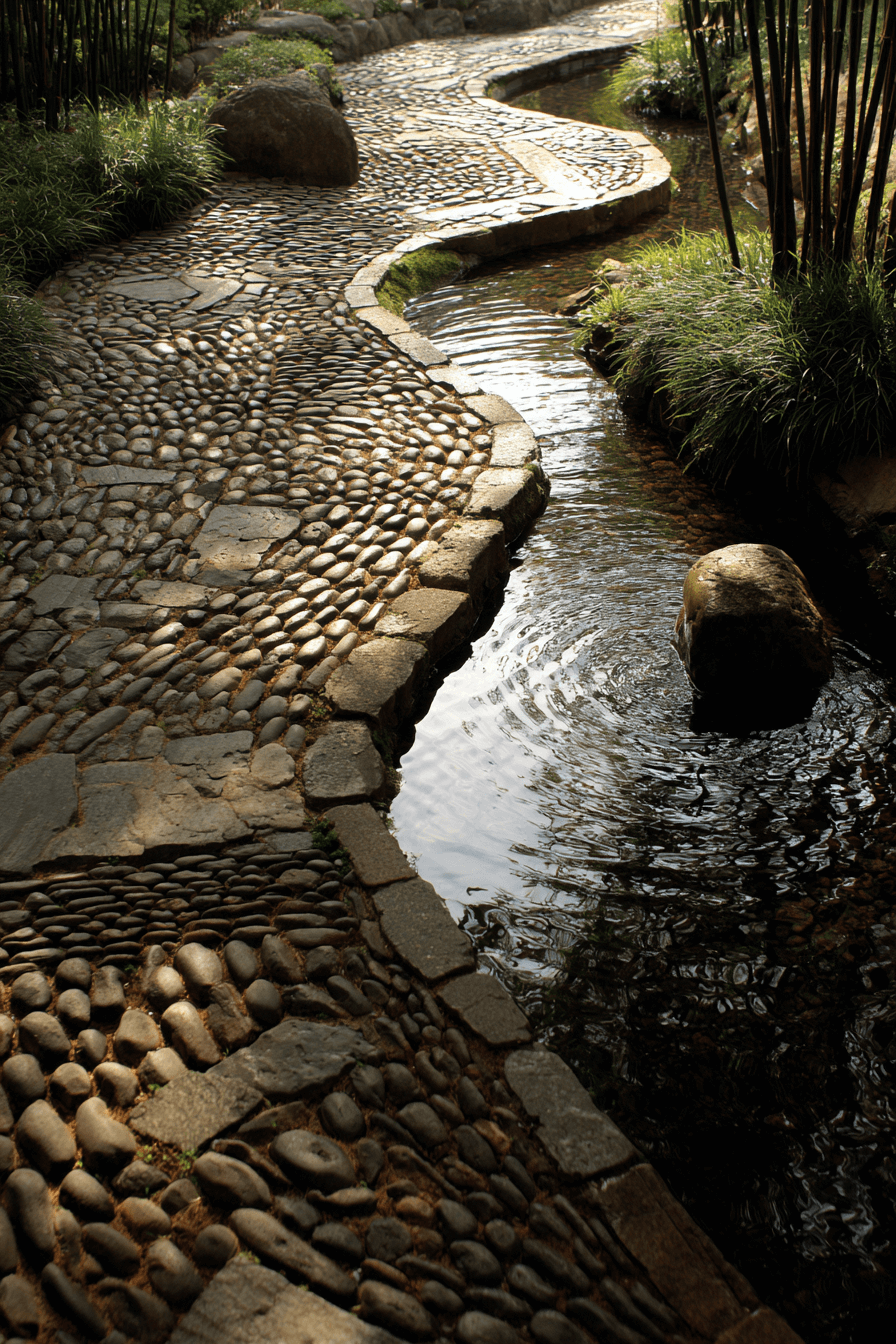 25 Wabi Sabi Garden Designs to Create Peaceful Serenity 13 Mindful Walking Paths