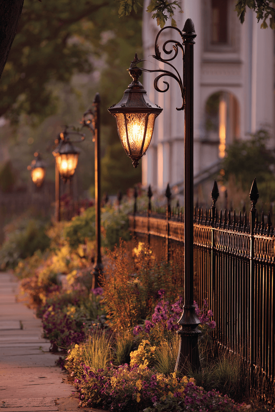 25 Antique Yard Decor Ideas for a Warm and Inviting Outdoor Vibe 14 Antique Lantern Lighting