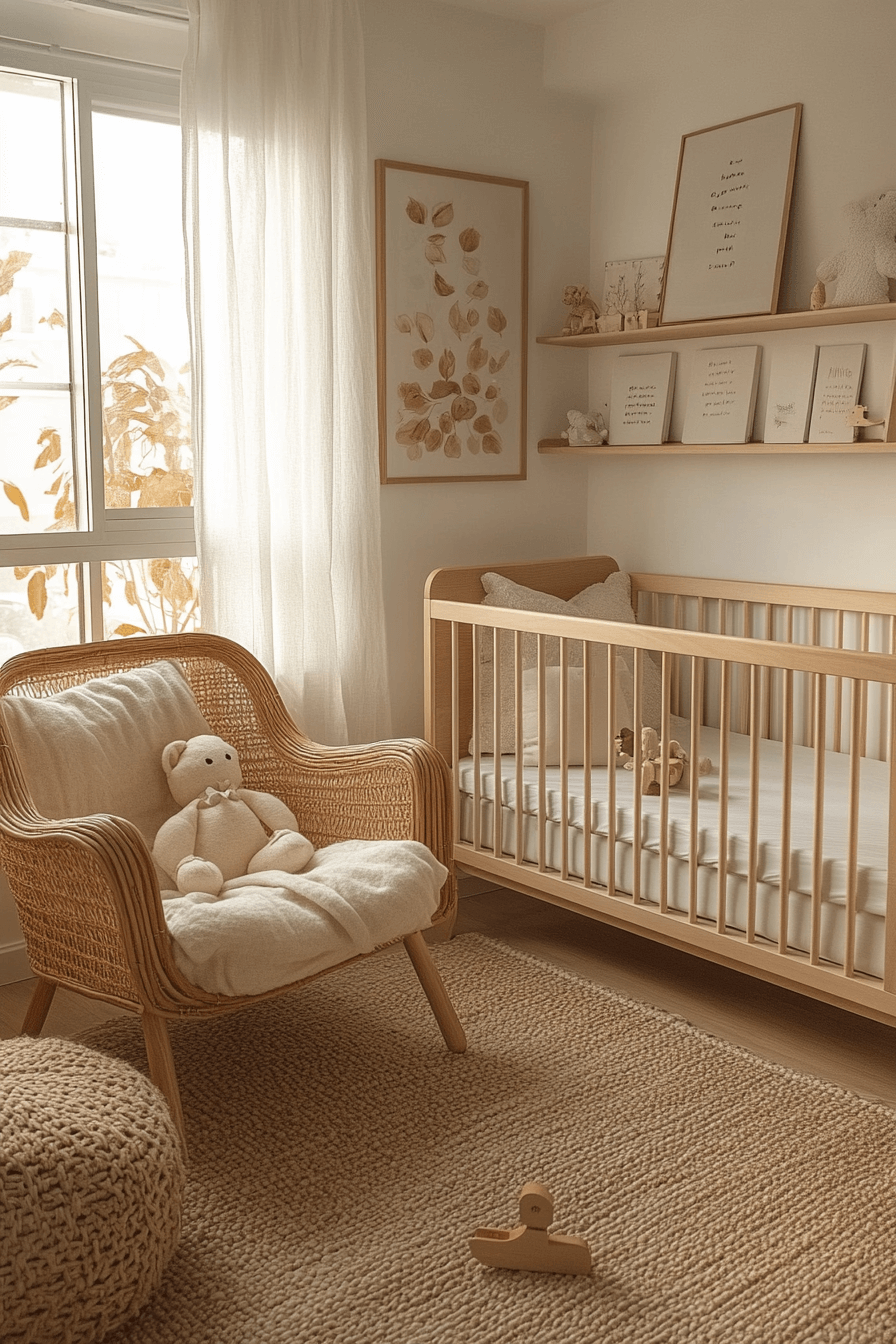25 Scandinavian Japanese Interior Ideas to Inspire Your Home 14 Gentle Nursery Design