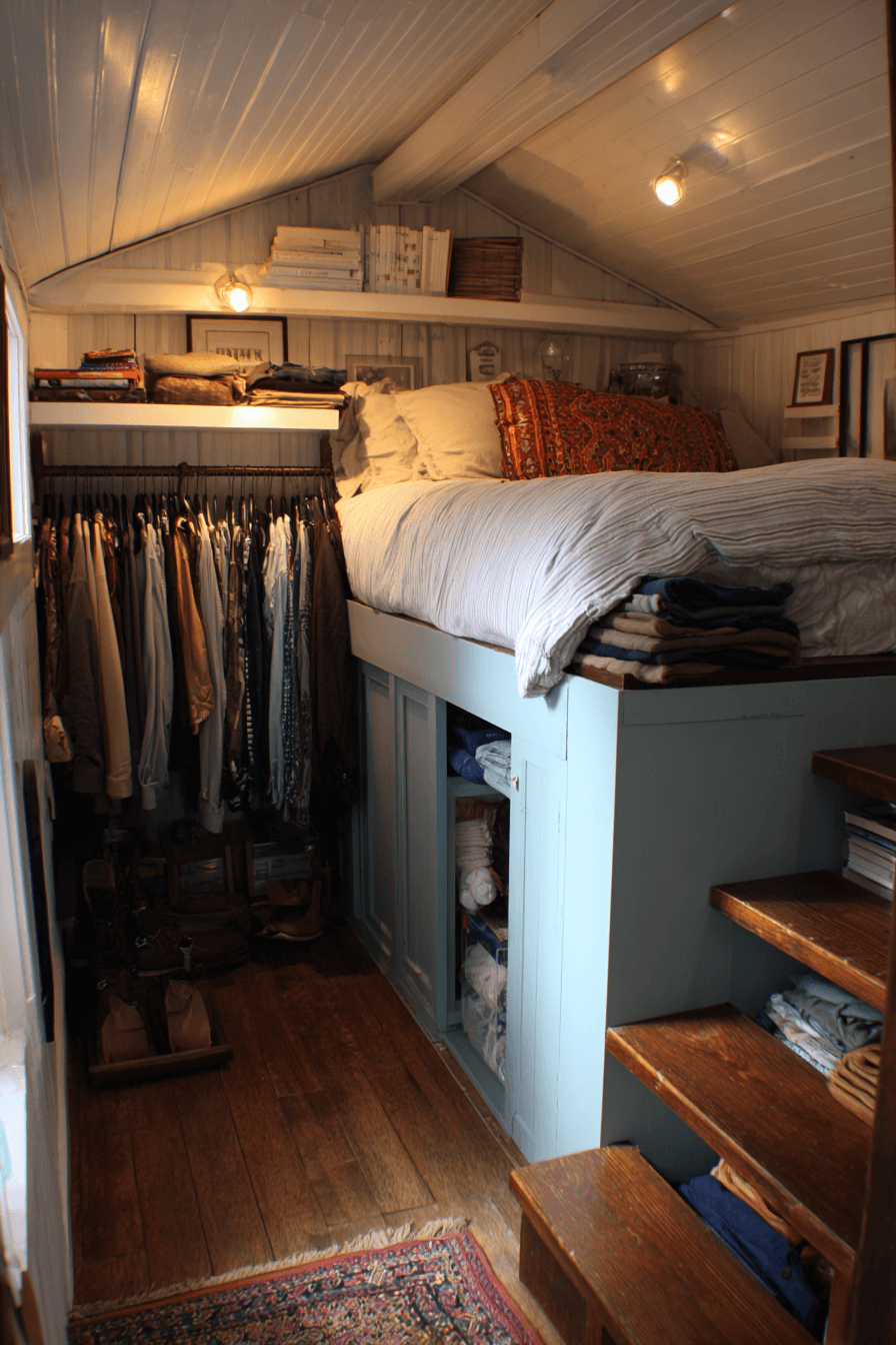 25 Loft Beds for Small Rooms That Make the Most of Every Inch 14 Practical Loft Bed Storage